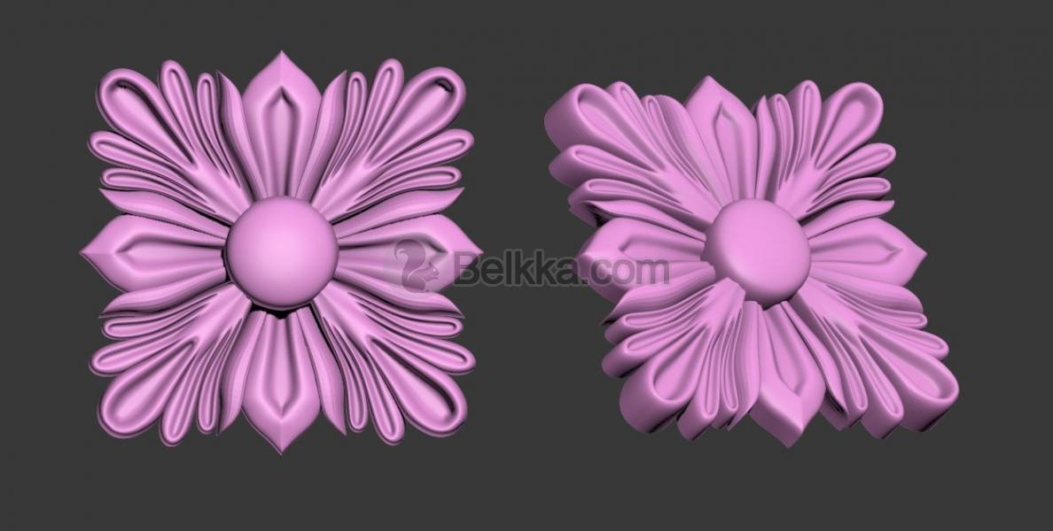 3d резьба, 3d розетка, 3d файлы,